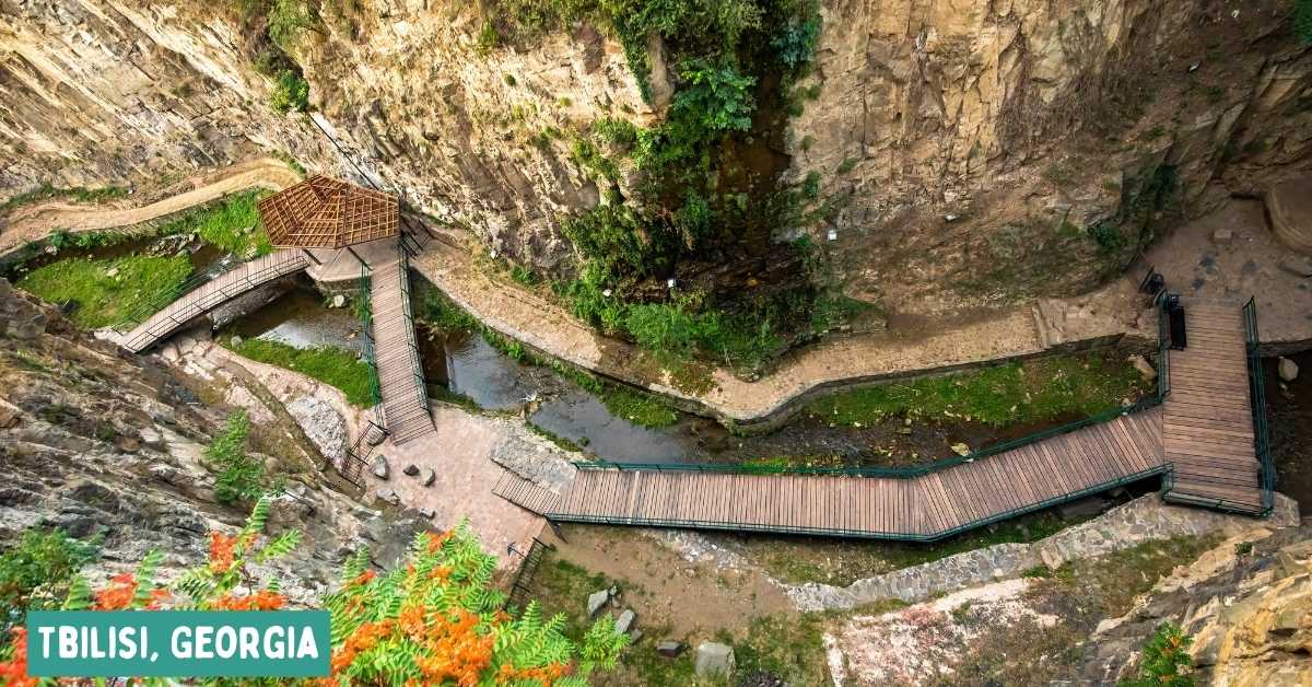 tbilisi waterfall tbilisi waterfall